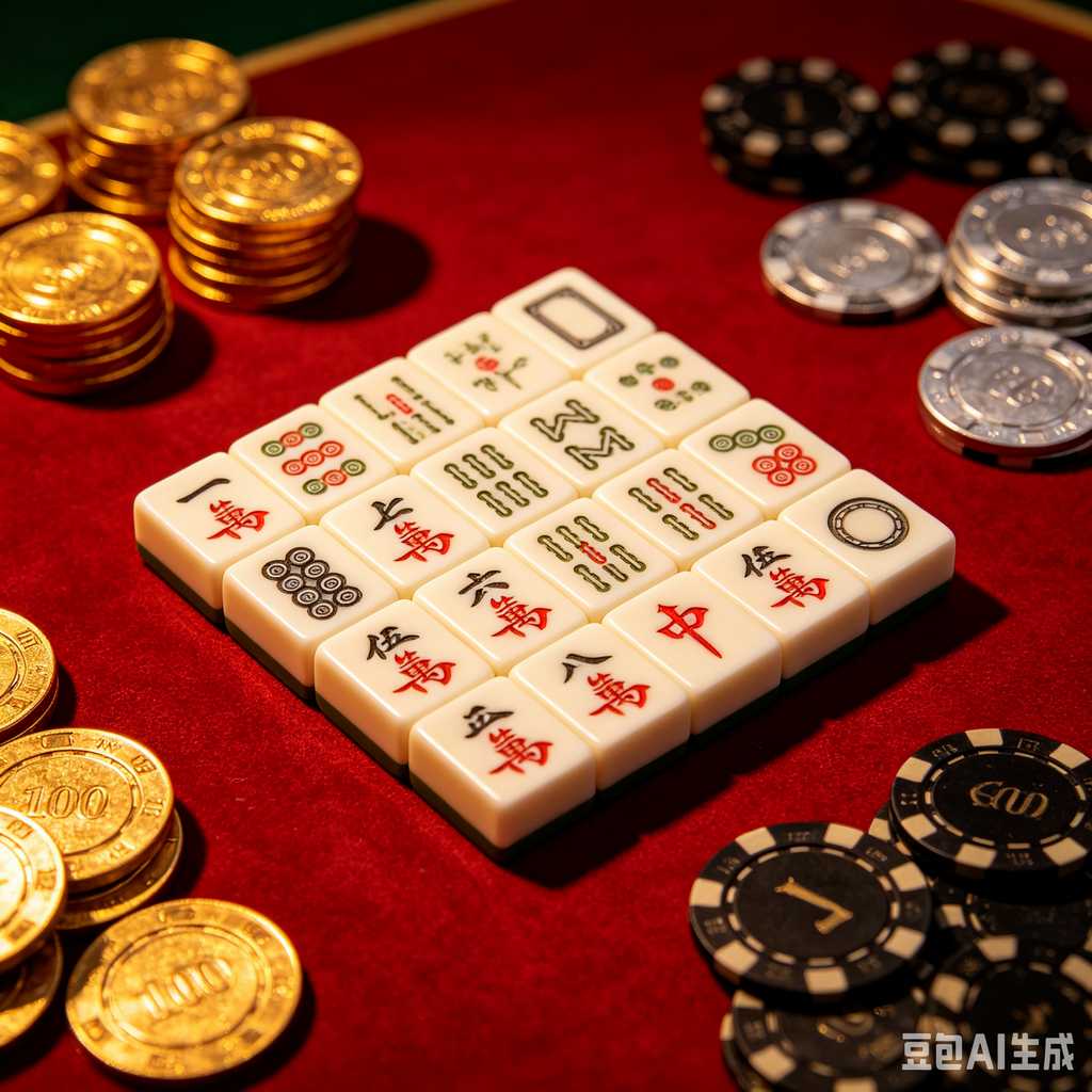 fine carving mahjong set